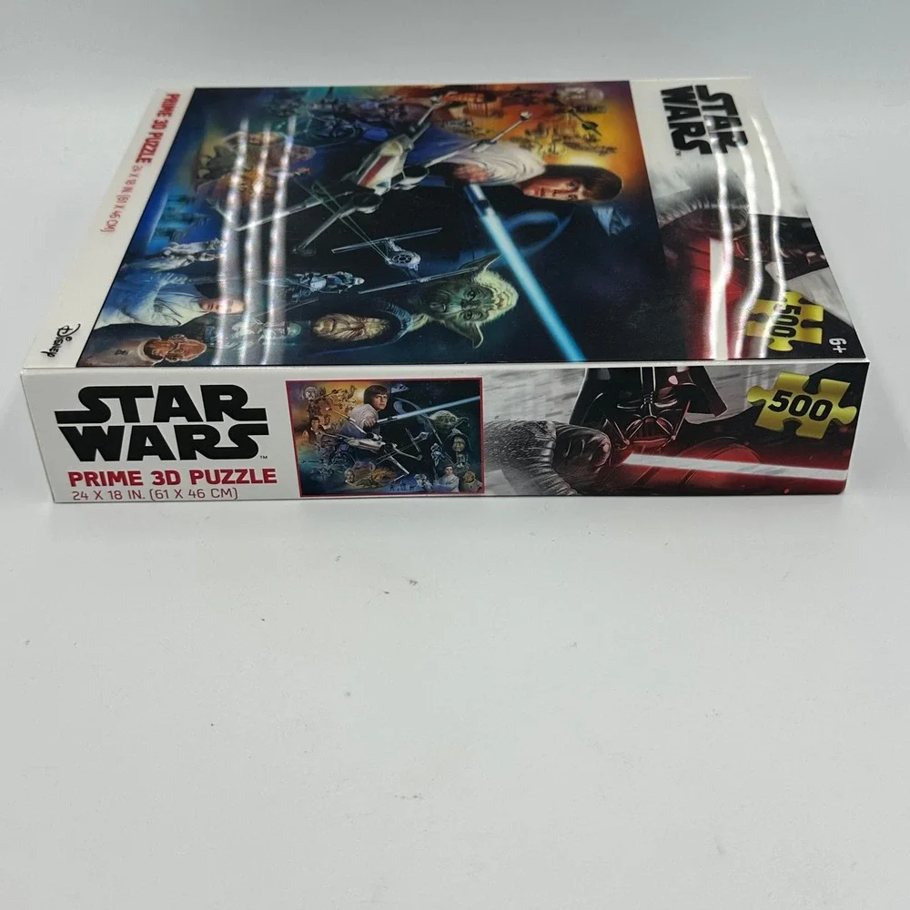 Star Wars Classic Trilogy‎ Prime 3D Puzzle 500 Piece New Sealed Disney+